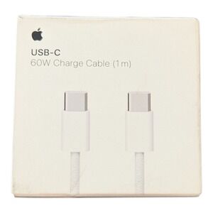 Oo8-Poly Apple 60W USB-C to USB-C Woven Charge Cable 1 m MW493AM/A (Open Box)